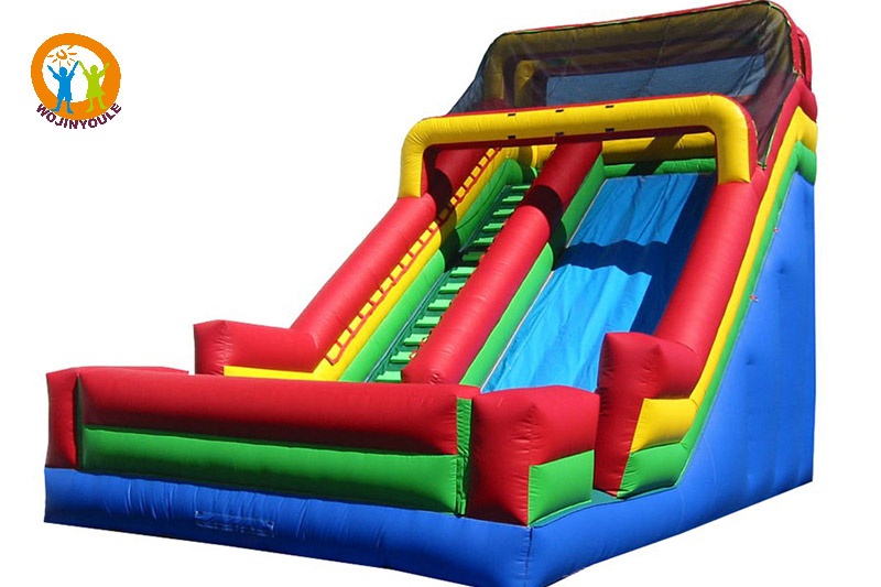 DS167 24ft Single Lane Inflatable Dry Slide