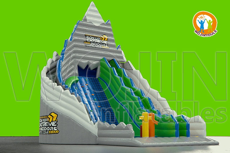 DS203 ICEBERG 15m Tall Dual Lane Inflatable Dry Slide Climbing