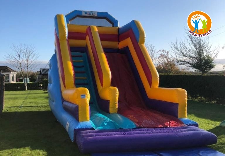 DS233 20ft Tall Multi Colorued Super Slide Inflatable Slide