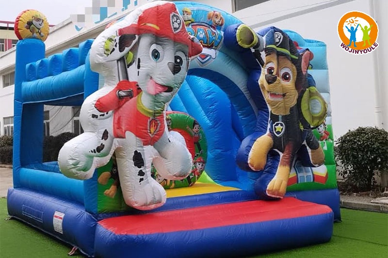 WB777 PAW Patro Dog Inflatable Bounce House w/ Slide