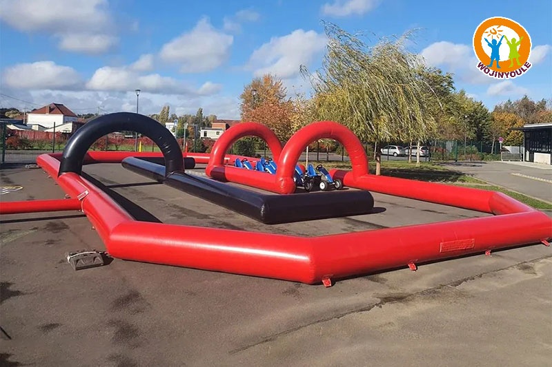 SG384 Inflatable Race Car Go Kart Track