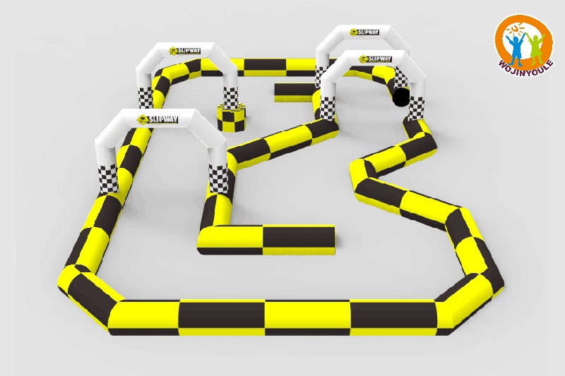 SG383 Outdoor Kids Didi Car Inflatable Race Track