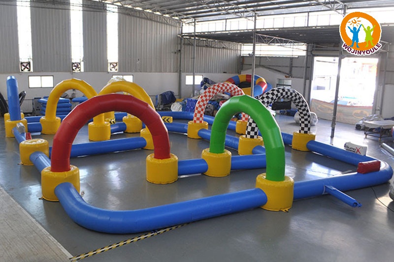 SG378 Outdoor Kids Mini Motorcycle Inflatable Race Track