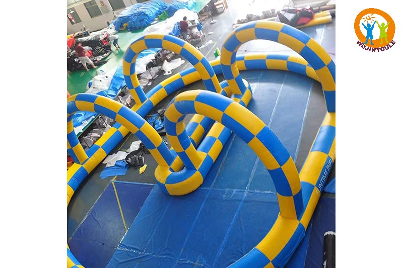 SG380 Outdoor Kids Didi Car Inflatable Race Track