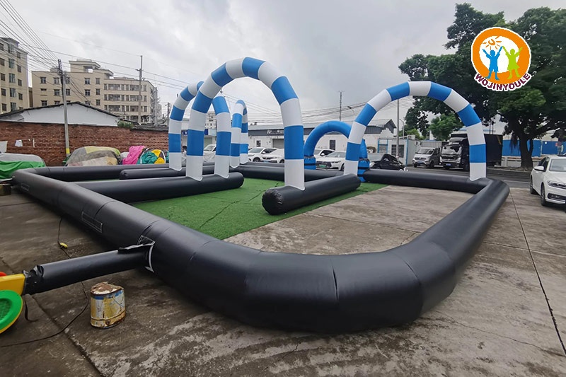 SG379 Outdoor Kids Car Inflatable Race Track
