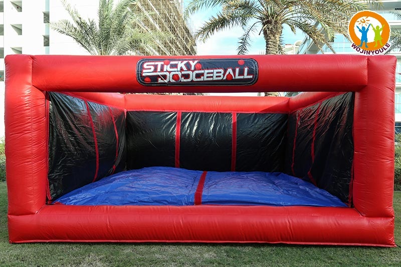 SG398 Inflatable Sticky Dodge Ball Dotchball Game Burned Cage