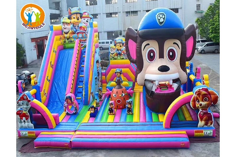 WB821 PAW Patrol Dog Park Fun City Inflatable Playground Jumping Castle Play Center