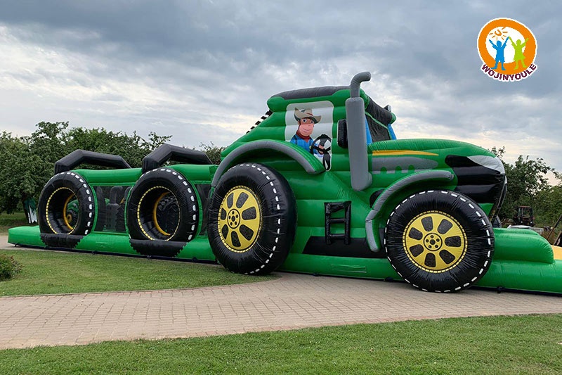 OC025 Tractor Run 17m Inflatable Obstacle Courses