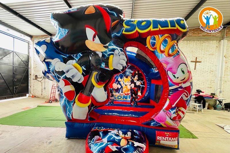WB845 SONIC Inflatable Bounce House Jumping
