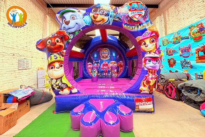 WB843 PAW Patrol Dog Inflatable Bounce House Jumping