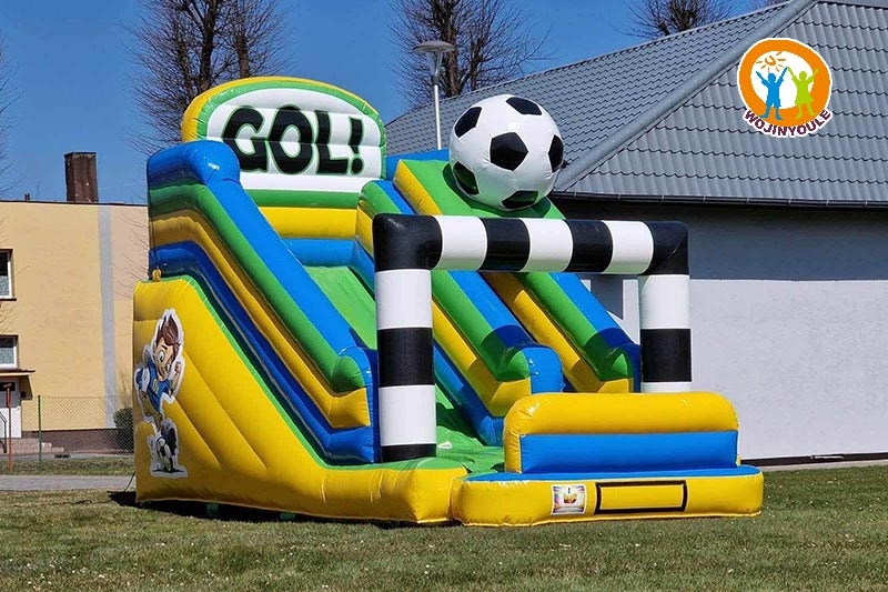 WB851 Football Sports Inflatable Combo Bouncer Slide Playground